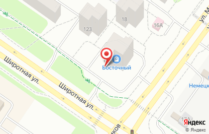 Торгово-монтажная компания Теплоград на Широтной улице на карте