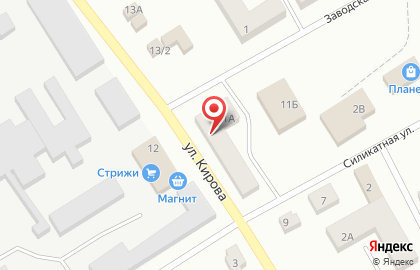 Парикмахерская в Кирове на карте