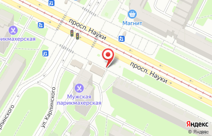 Магазин цветов в Санкт-Петербурге на карте