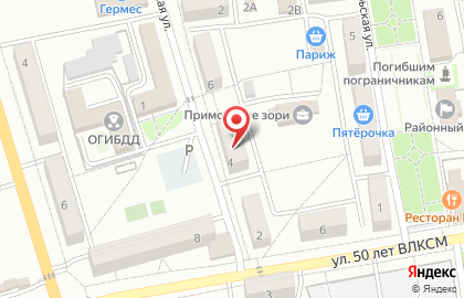 Приморский центр занятости населения на Пионерской улице на карте