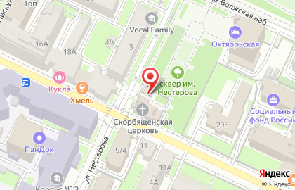 Волонтерское движение Милосердие в Нижегородском районе на карте