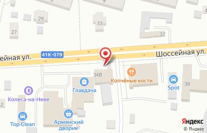 Магазин инструментов 220 Вольт на Шоссейной улице на карте