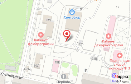 Автостоянка Ночная автостоянка в Комсомольском районе на карте