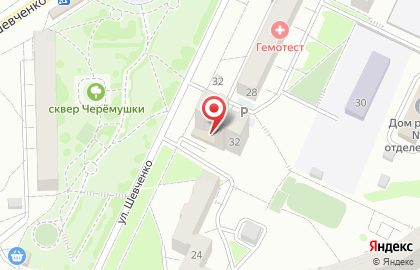 Детская школа искусств №9 в Ленинском районе на карте