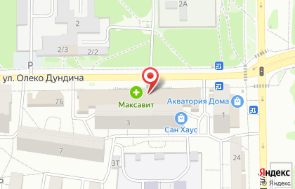 Магазин разливного пива Хмельник на улице Олеко Дундича, 3 на карте