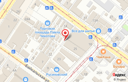 Чайхана в Иркутске на карте