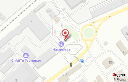 Нягань-газ на улице Бахчиванджи на карте