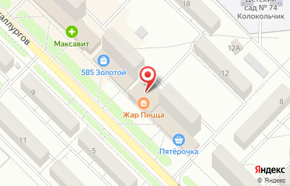 М-Стиль на улице Металлургов на карте