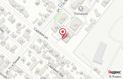 Производственно-торговая компания КоммунСтройСервис на Садовой улице на карте