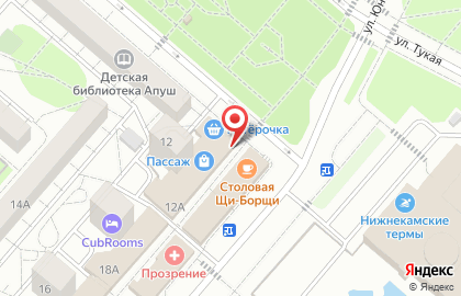 Магазин Пряник на улице Юности на карте