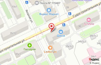 Магазин чая и кофе в Москве на карте