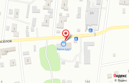 Магазин у дома Авокадо в Октябрьском районе на карте