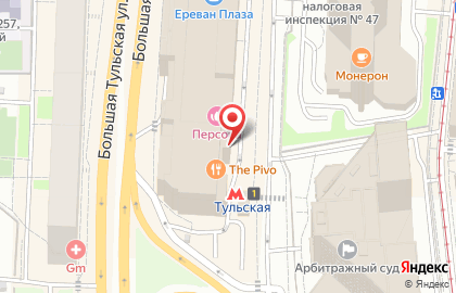 Шиномонтажная мастерская Shina-ug в Даниловском районе на карте