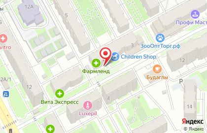 Аптека Фармленд в Казани на карте