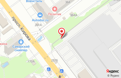 Киоск по продаже колбасных изделий на улице Карла Маркса на карте