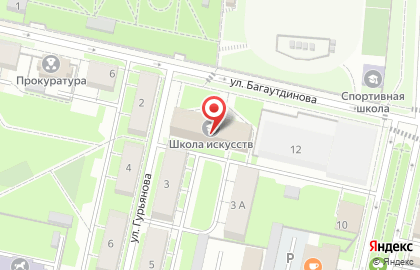 Азнакаевская детская школа искусств на карте
