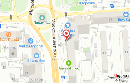 Магазин Ивановские ситцы на Московском проспекте на карте