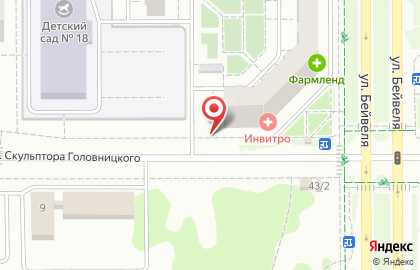 Торговый дом Мясная душа в Курчатовском районе на карте