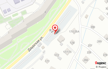 Автостоянка в Красноярске на карте