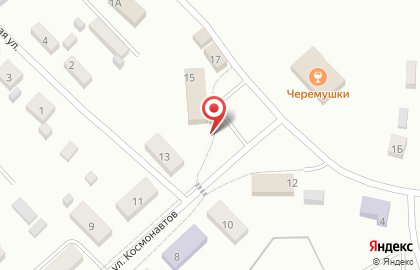 Магазин хозяйственных товаров на улице Космонавтов на карте