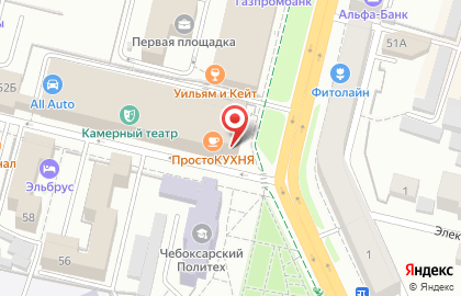Фитнес-клуб Джус-Премьер на улице К.Маркса на карте