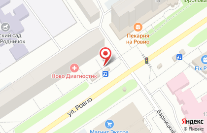 Сеть киосков и магазинов свежей выпечки Метро-II в Петрозаводске на карте