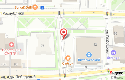 Студия загара в Красноярске на карте