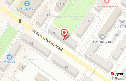Комиссионный магазин Купец на проспекте Строителей на карте