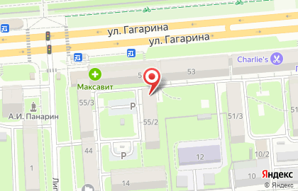 Лимон на улице Гагарина на карте