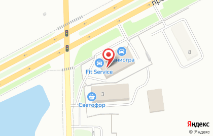 Автомойка Авто Баня в Кургане на карте