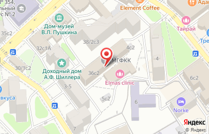 Клиника классической гомеопатии им. С. Ганемана в Москве на карте