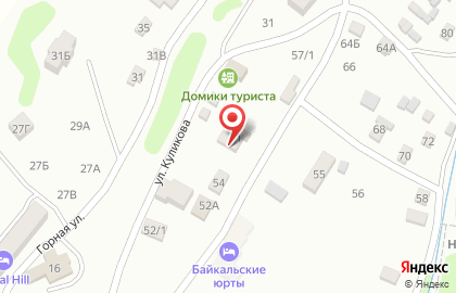 Теплый стан на улице Куликова на карте