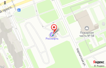 Банкомат Всероссийский банк развития регионов на Карпатской улице на карте