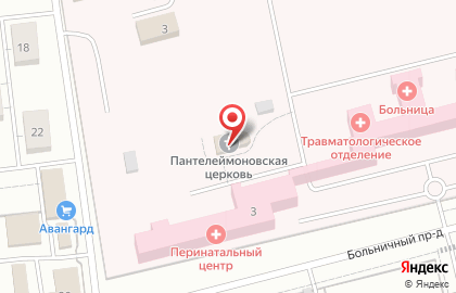 Храм Великомученика и целителя Пантелеимона на карте