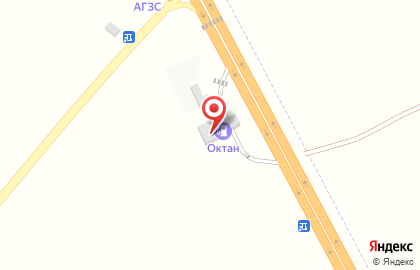 Заправочная станция Octan на карте