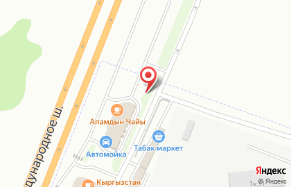 Киоск по продаже горячих напитков на карте