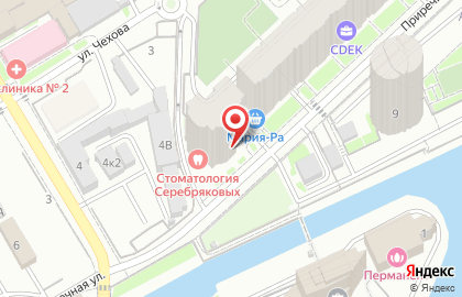 Магазин мясной продукции Вкусная жизнь в Центральном районе на карте