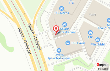 Компания по продаже и установке автостекол ТТС на карте