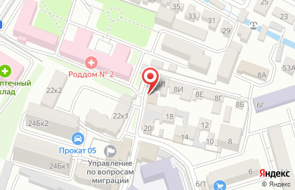 Гастроном в Махачкале на карте