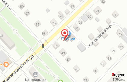 Торгово-сервисный центр New-Life на Красноармейской улице на карте