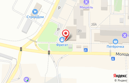 Магазин женской одежды и товаров для творчества на карте