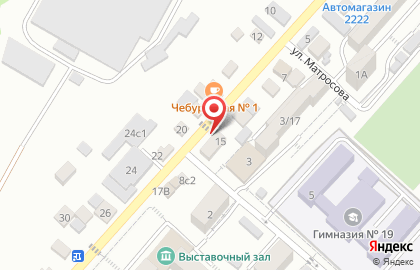 Магазин Батарея на карте