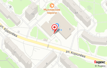 Супермаркет Магнит на улице Королёва на карте