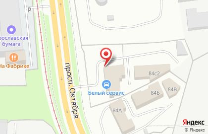 Торговый дом ЯМЗ на проспекте Октября на карте