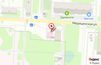 Фирменный магазин Звениговский на Медицинской улице на карте
