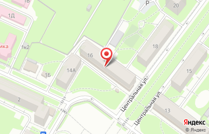 Текстиль Рум (Санкт-Петербург) на Центральной улице на карте