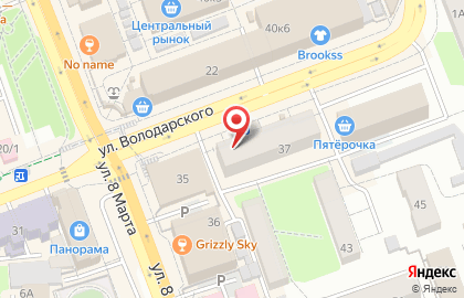 Ломбард Феникс 2012 на улице Володарского на карте