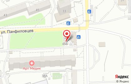Партнер-ДВ на улице Панфиловцев на карте