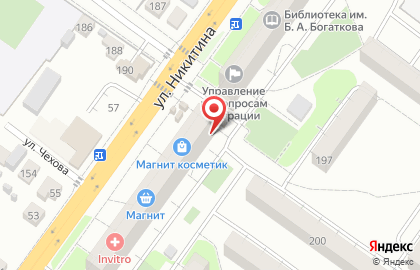 Продуктовый магазин Ваш магазин в Октябрьском районе на карте
