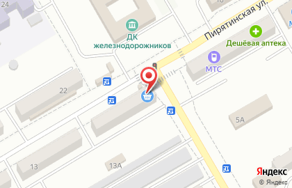 Система аптек 120/80 на Пирятинской улице на карте